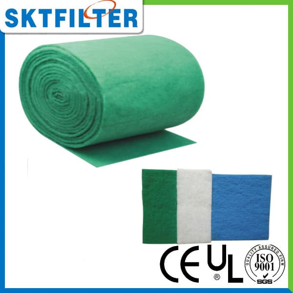 SKT_400G Coarse filter mat with addhesive treatment_hard typ